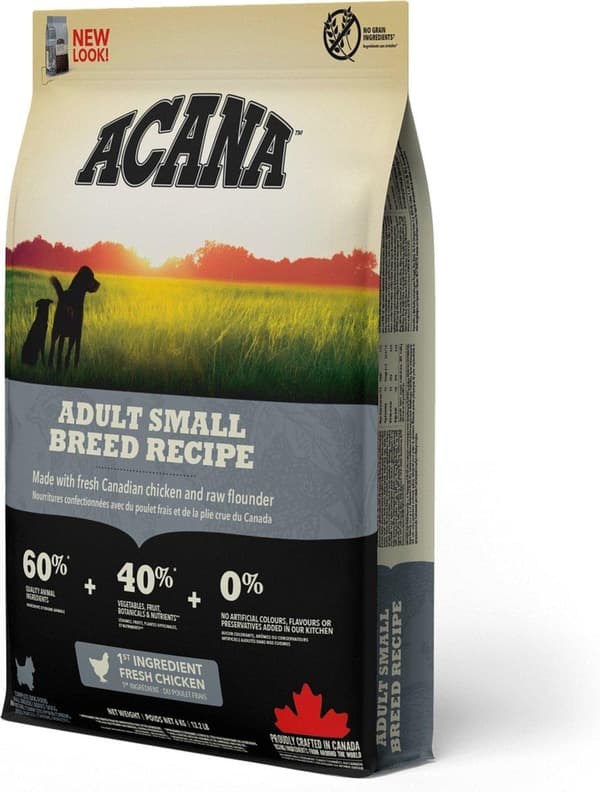Acana HERITAGE Voksen Lille Race 6 kg