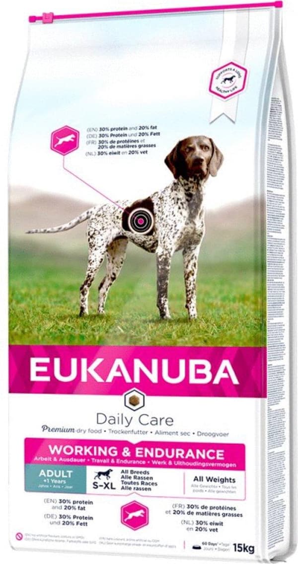 Eukanuba PREMIUM PERFORMANCE 15 kg voksen kylling, Tyrkiet