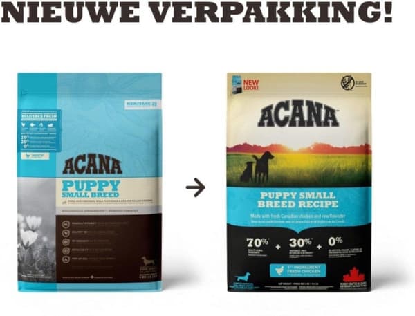 Acana HERITAGE Adult Small Breed 6 kg