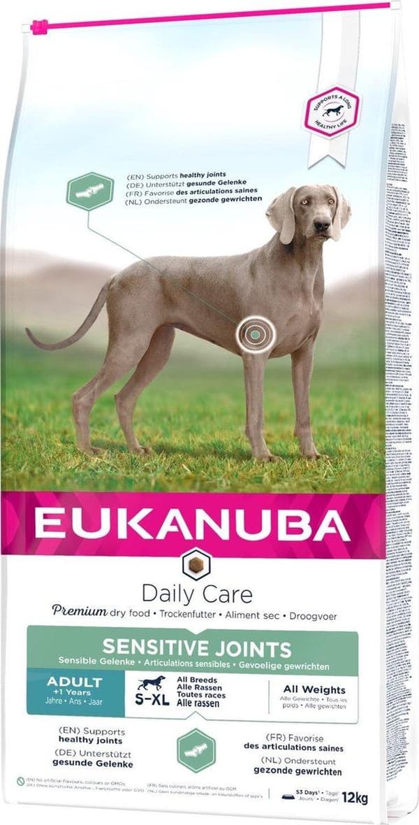 Eukanuba Daily Care Sensitive Joints - torrfoder för hundar - 12 kg