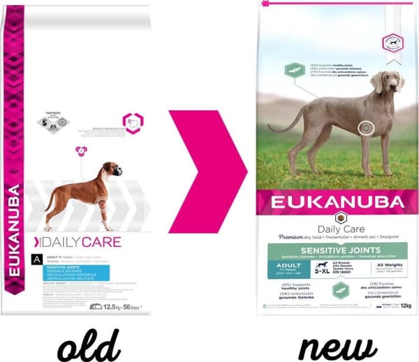 Eukanuba Daily Care Sensitive Joints - torrfoder för hundar - 12 kg