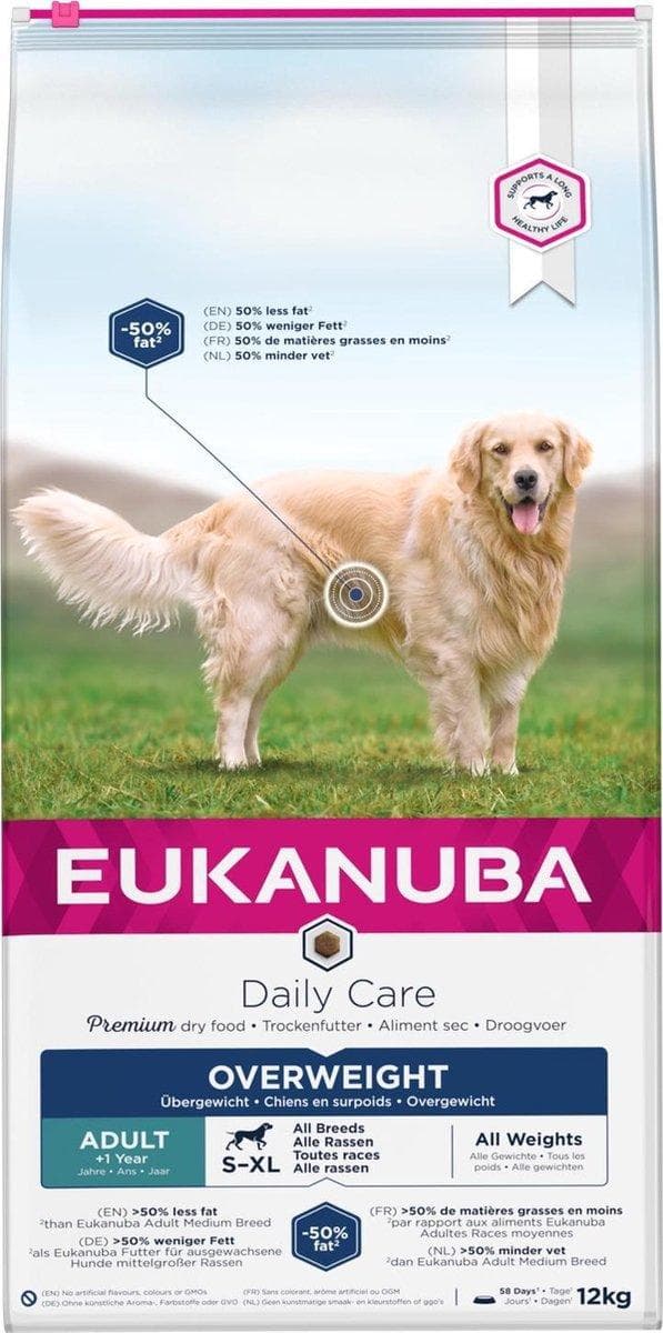 EUKANUBA Daily Care Övervikt - 12 kg