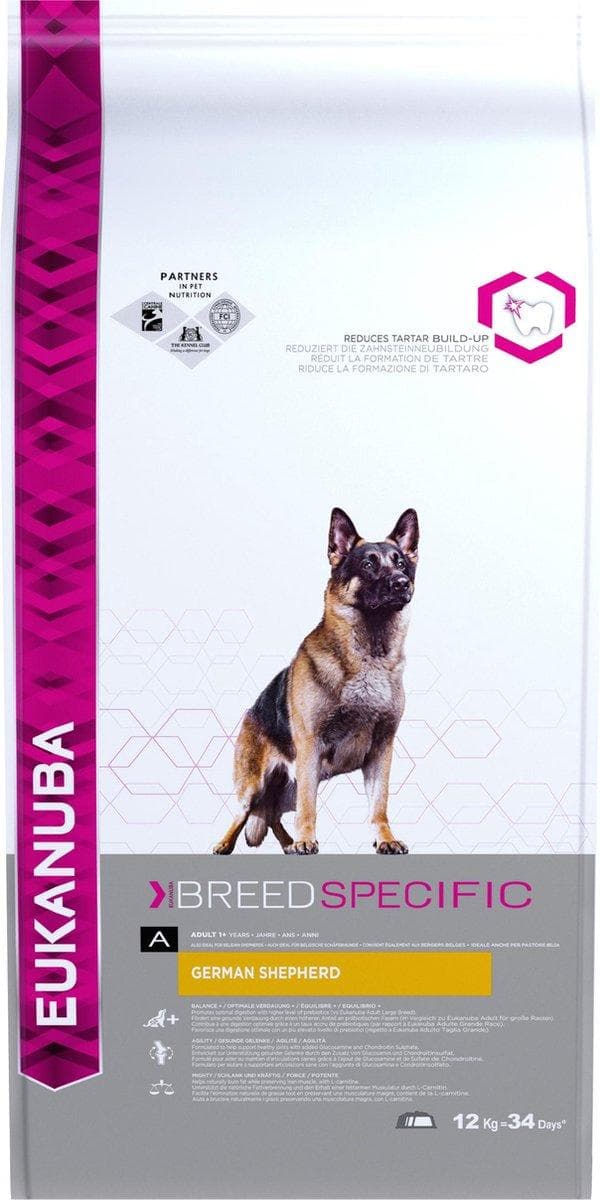 Eukanuba Racespecifik Schæferhund Kylling 12 kg