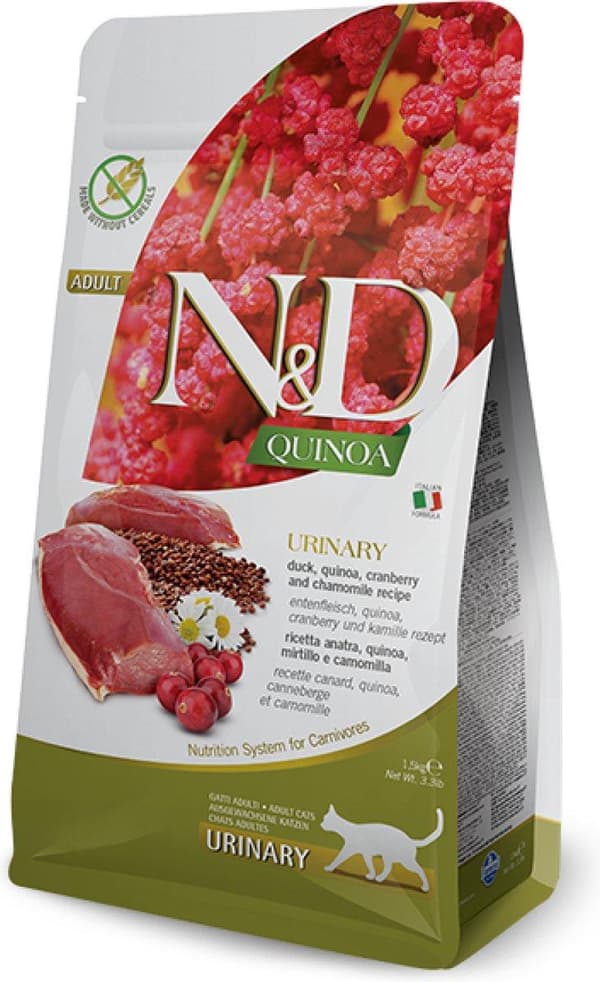 FARMINA N&D KATT QUINOA URINAND 5 KG