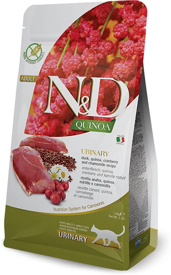 FARMINA N&D KATT QUINOA URINAND 5 KG
