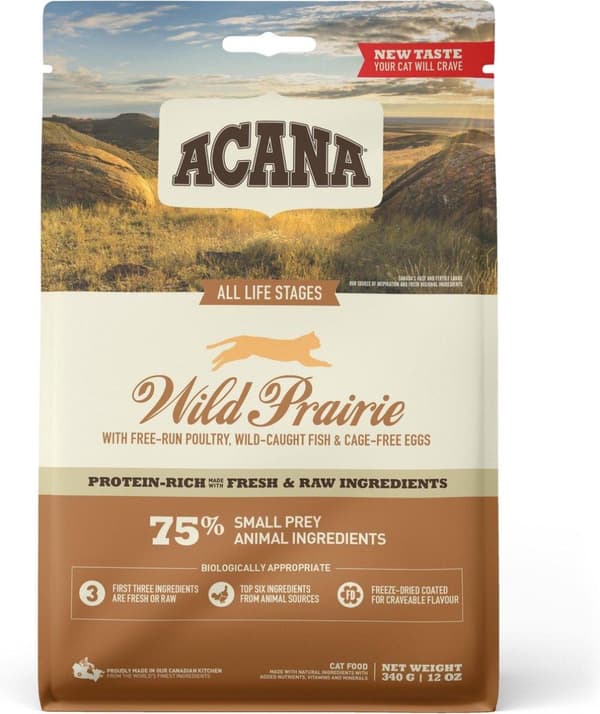 Acana Wild Prairie Cat - torrfoder för katter - 4,5kg