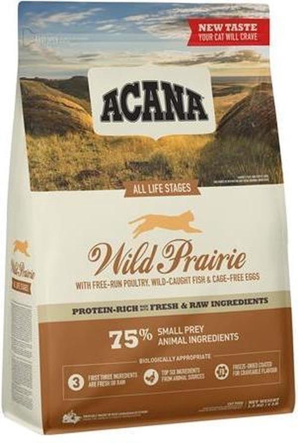 Acana Wild Prairie Cat - torrfoder för katter - 4,5kg