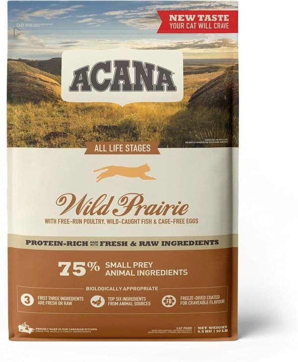 Acana Wild Prairie Cat - torrfoder för katter - 4,5kg