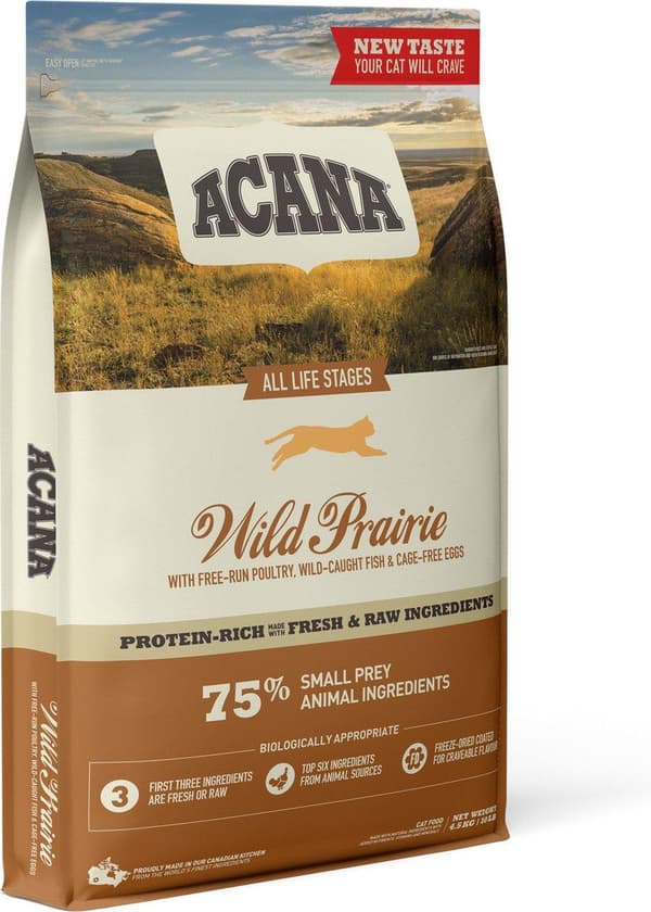 Acana Wild Prairie Cat - tør kattefoder - 4,5 kg