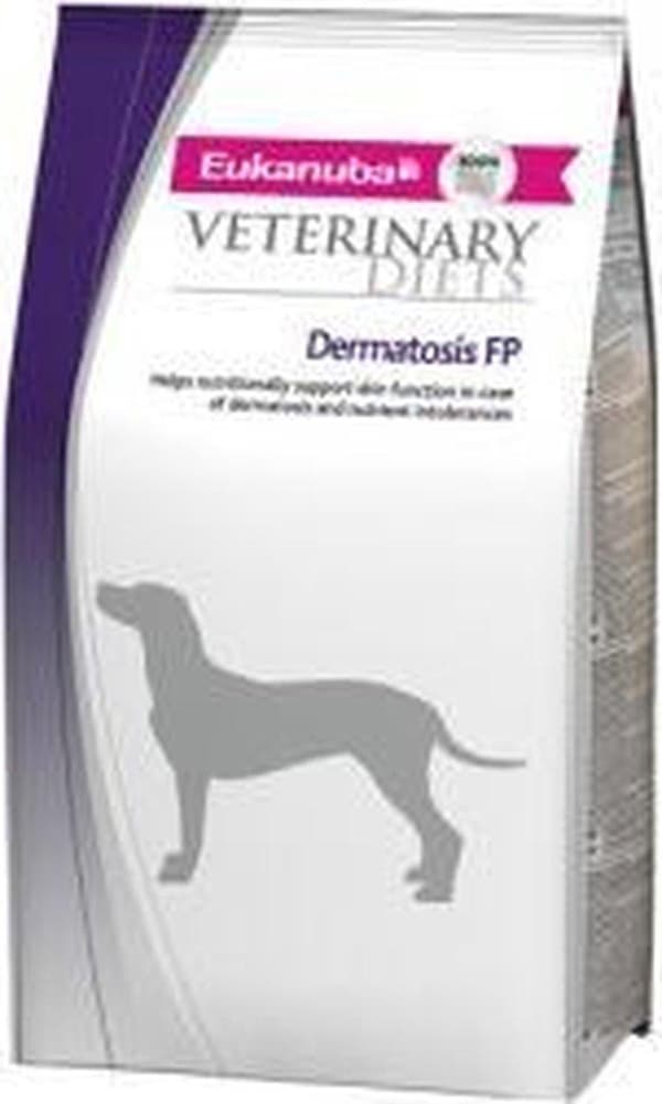 Eukanuba Dermatosis FP koirille 12 kg aikuisille kaloille