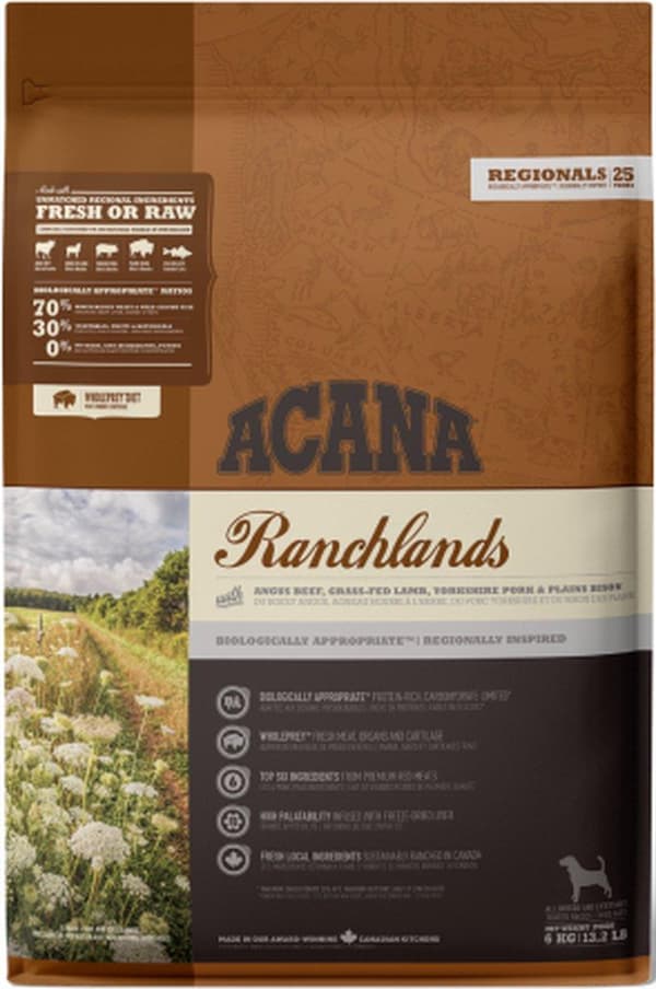 Acana Regionals Ranchlands Dog 6 kg