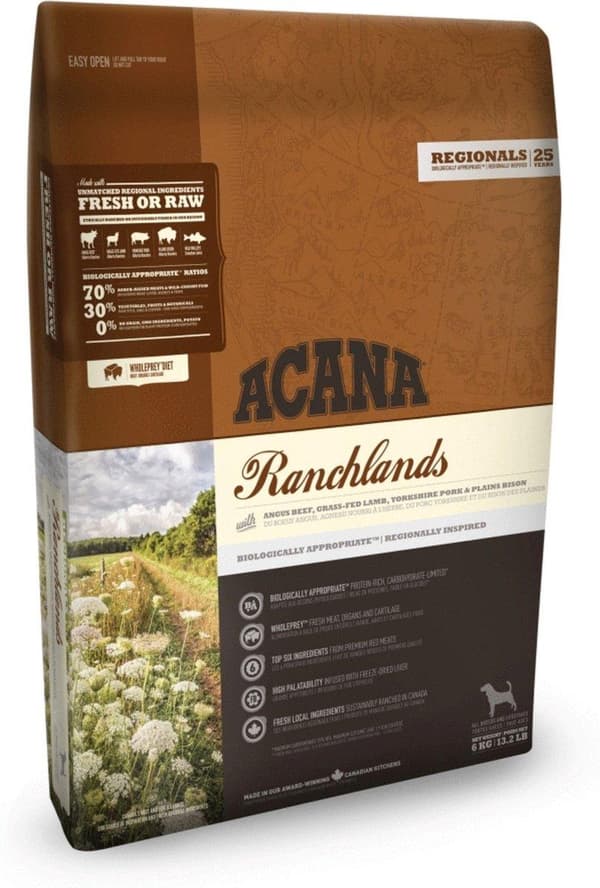 Acana Regionals Ranchlands Dog 6 kg