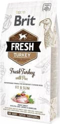 Miniatyrbillede 3 af 3: BRIT Fresh Turkey & Pea Fit & Slim - Tør hundefoder Kalkun med ærter 12 kg