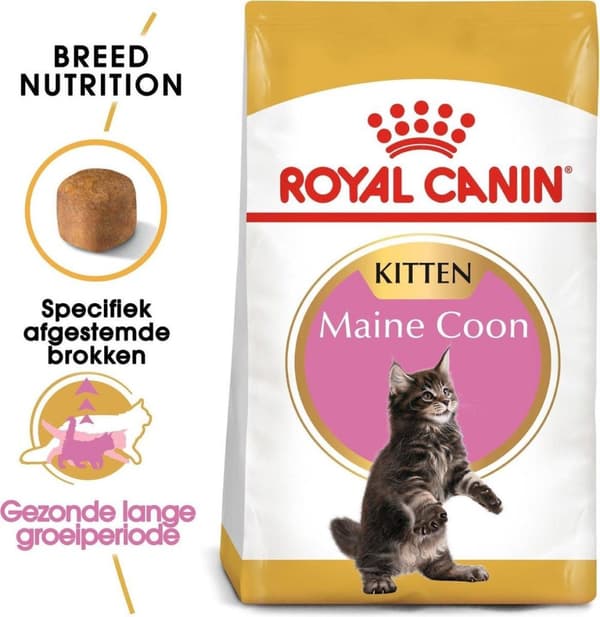 Royal Canin Maine Coon Kattunge katter torrfoder Fjäderfä, Ris 4 kg