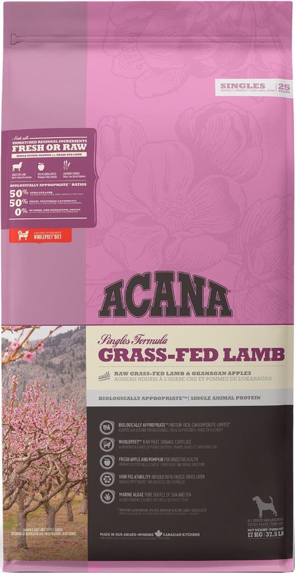 ACANA SINGLER Græsfodret lam - 6 kg