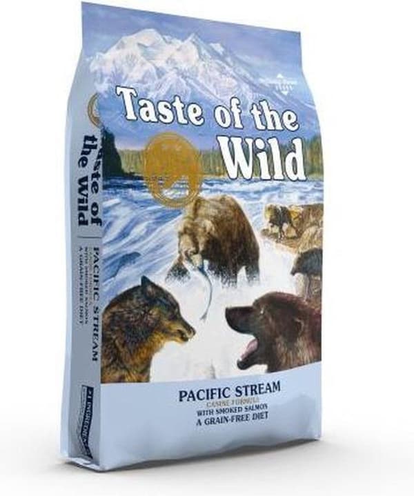 TASTE OF THE WILD Pacific Stream - torrfoder för hundar - 12,2 kg