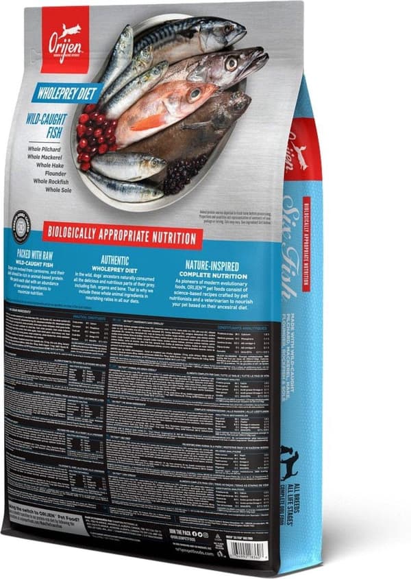 Orijen Seks Fisk 6 kg Voksen