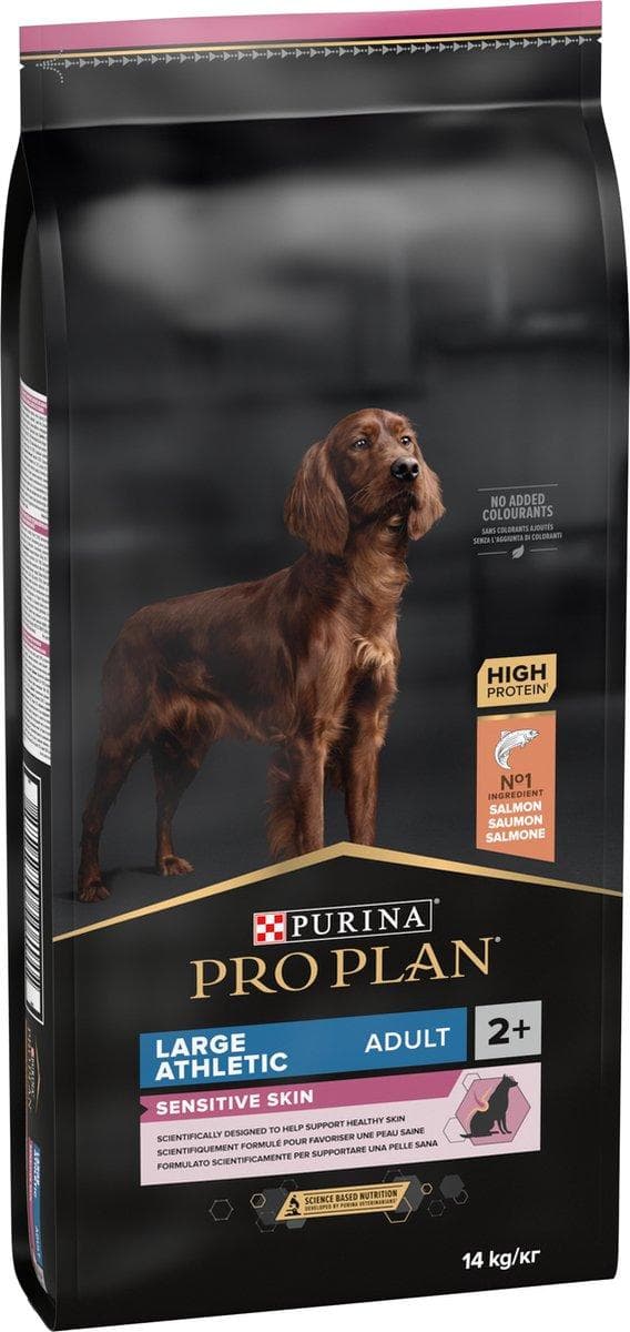 Purina STOR ATLETISK VOKSEN Voksen laks - tørfoder til hunde - 14 kg