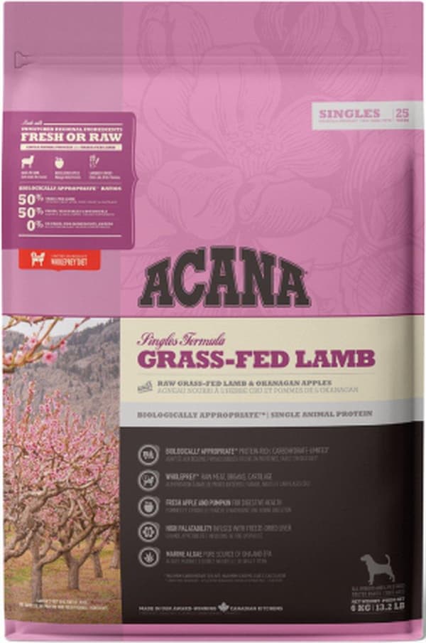 Acana Singles Græsfodret Lam 11,4 kg