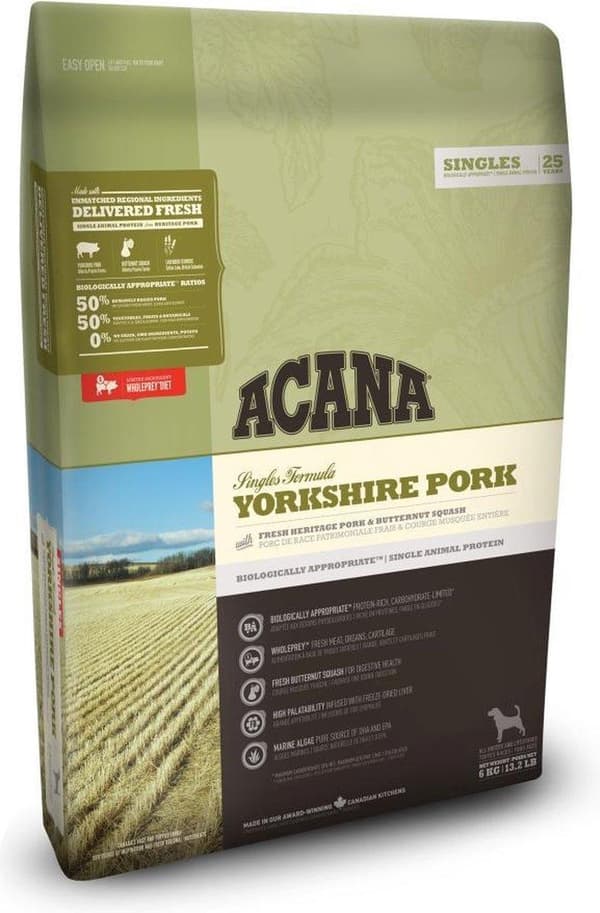 Acana Singles Yorkshire Pork 11,4 kg