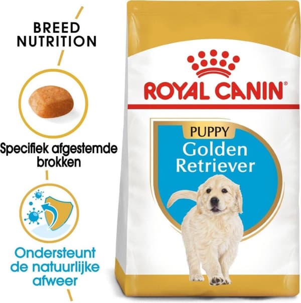 Royal Canin Golden Retriever Junior Hvalpe Fjerkræ 12 kg