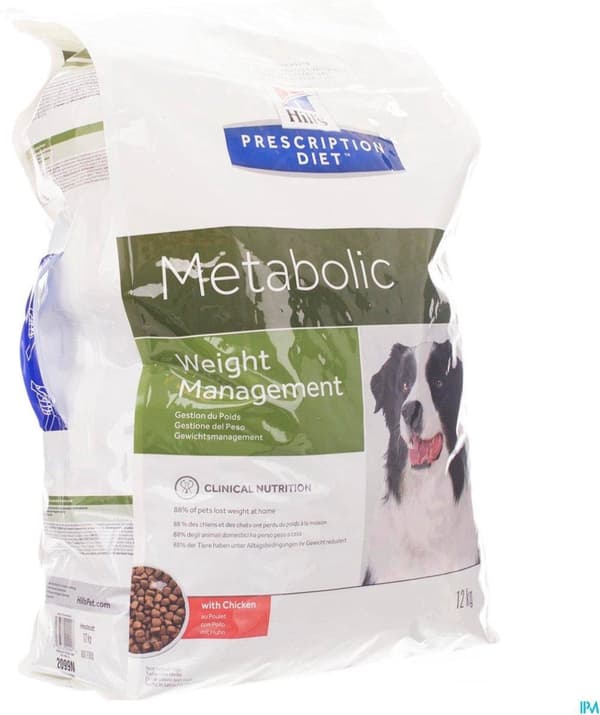 HILL'S PRESCRIPTION DIET Canine Metabolic koiran kuivaruoka Kana 12 kg