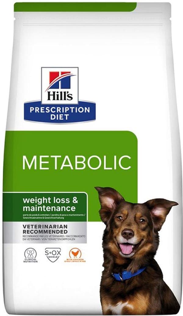 HILL'S PRESCRIPTION DIET Canine Metabolic koiran kuivaruoka Kana 12 kg