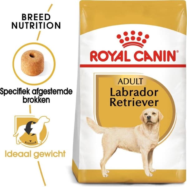 Royal Canin Labrador Retriever Voksen 12 kg Fjerkræ, Ris