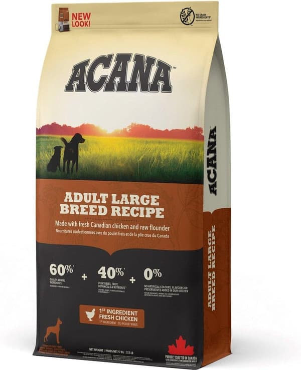 Acana Heritage Adult Large Breed 17 kg