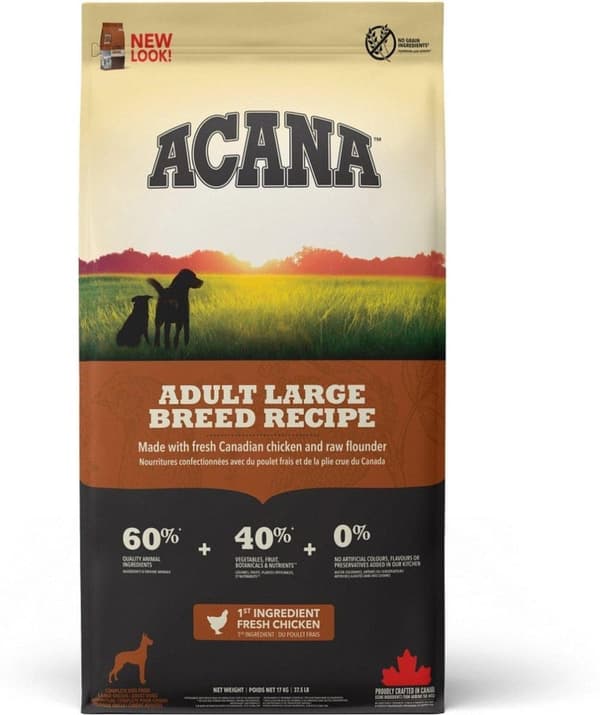 Acana Heritage Adult Large Breed 17 kg
