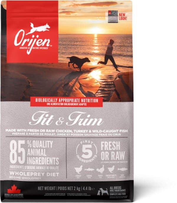 Orijen Fit&Trim 11,4 kg voksen kylling, fisk, kalkun