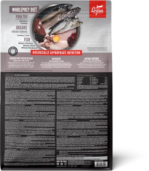 Orijen Fit&Trim 11,4 kg voksen kylling, fisk, kalkun