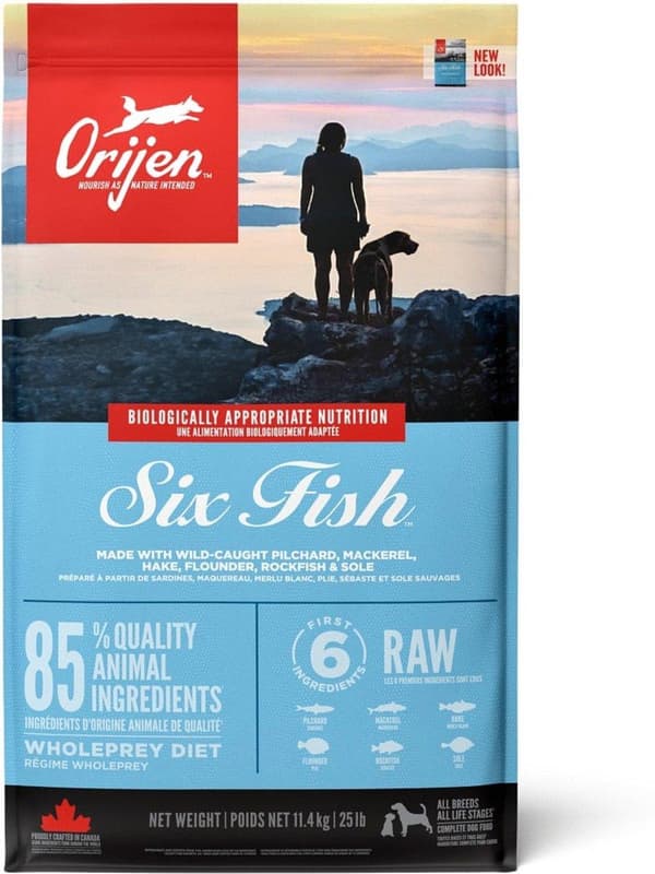 Orijen Six Fish 11,4 kg Aikuinen