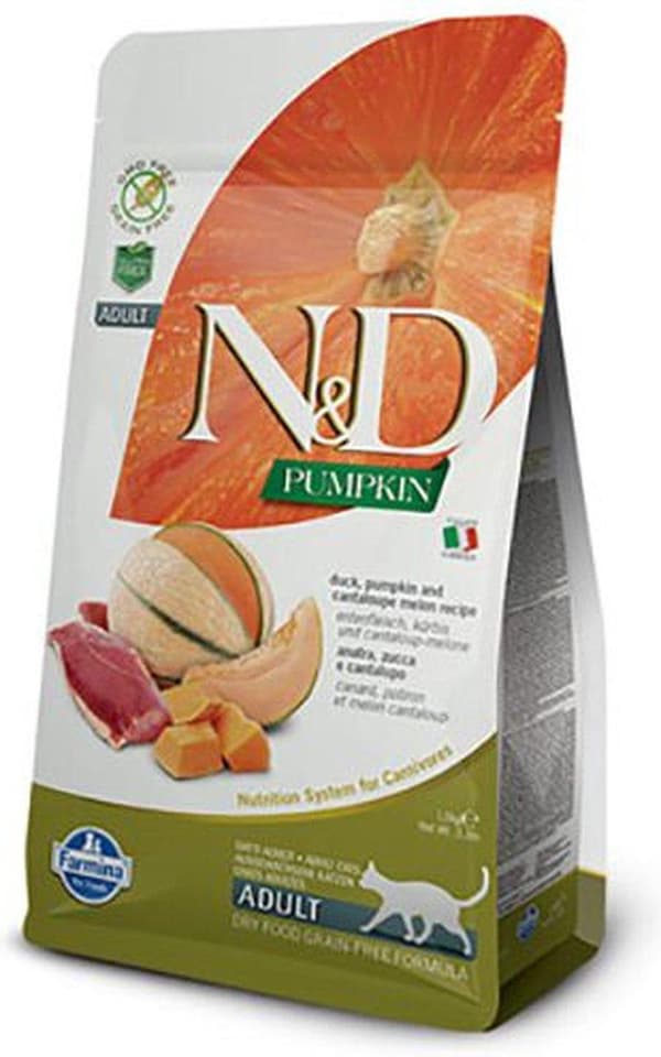 Farmina N&D Cat Græskar And, Græskar & Melon Voksen 1,5 kg