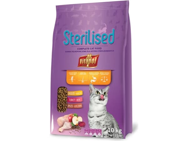 Vitapol MAT TIL KATTER ETTER STERILISERING 1,8 kg