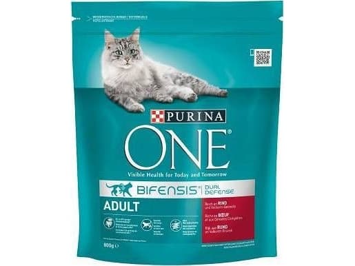 PURINA One Bifensis Adult Beef - tørfoder til kattekillinger - 800 g