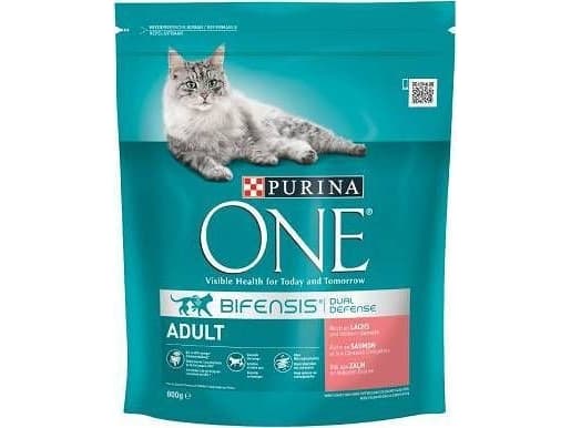 PURINA One Bifensis Adult Salmon - tørfoder til kattekillinger - 800 g