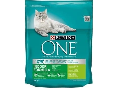 PURINA One Bifensis Adult Indoor - torrfoder för kattungar - 800 g