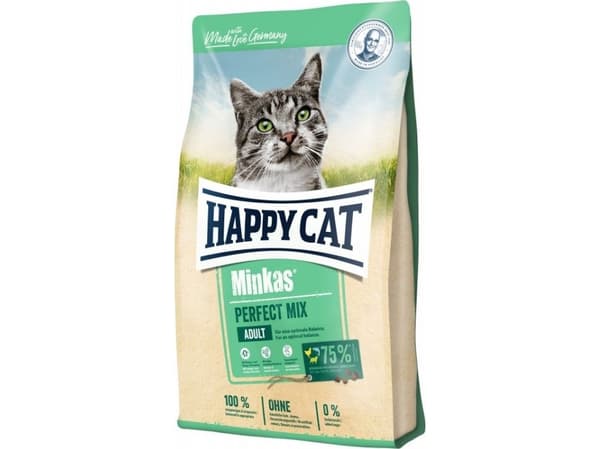 Happy Cat Minkas Perfect Mix drób, ryba i jagnięcina 500g