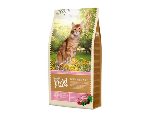 Sams Field Cat Delicious Wild 7,5 kg