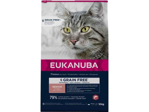 Eukanuba Euk Cat Senior Grainfree Salmon 10 kg
