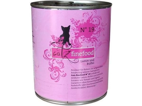 Catz Finefood N.19 Lamme- og bøffelboks 800g