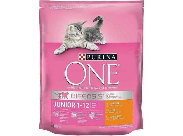 Purina Nestle ĖDAL SAUS KAT ONE JUNIOR VIŠT KVIEČ 800G
