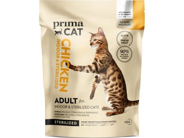 Prima CAT FOOD CHICKEN STERILIZED ADULT 4 KG