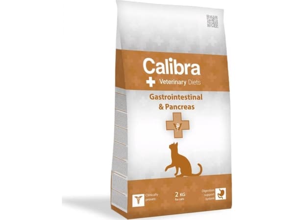 CALIBRA Veterinary Diets Cat Gastrointestinal & Pancreas - tørfoder til kattekillinger - 2kg