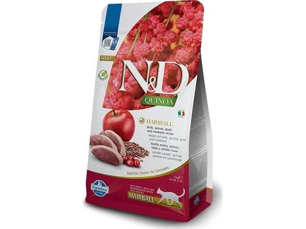 Farmina FARMINA N&D Quinoa Hairball - sucha karma dla kota - 1.5 kg
