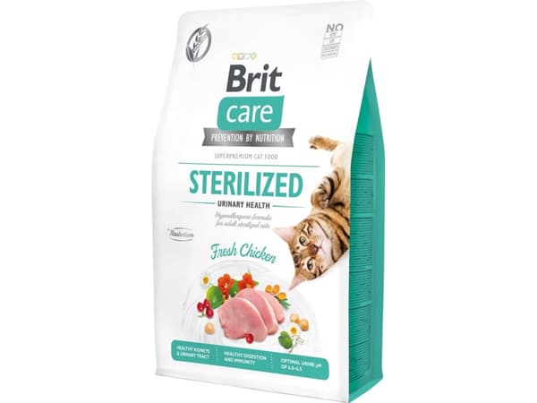Brit Care Cat GF Sterilized Urinary Health 2kg
