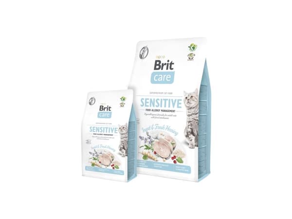 Brit Care Cat GF Sensitive Healthy Digestion+Delic.Taste 7kg