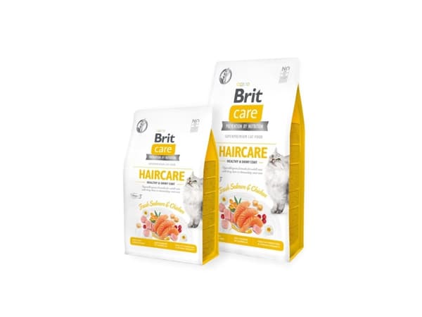 Brit Care Cat GF Haircare Healthy+Shiny Coat 7kg