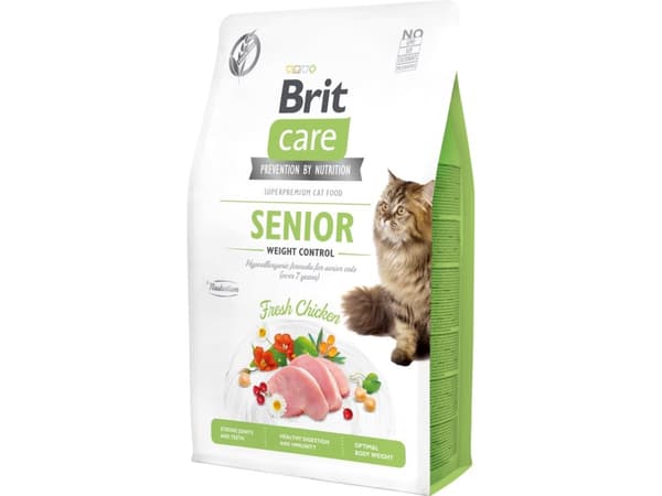 Brit Care Cat GF Senior Weight Control 7kg